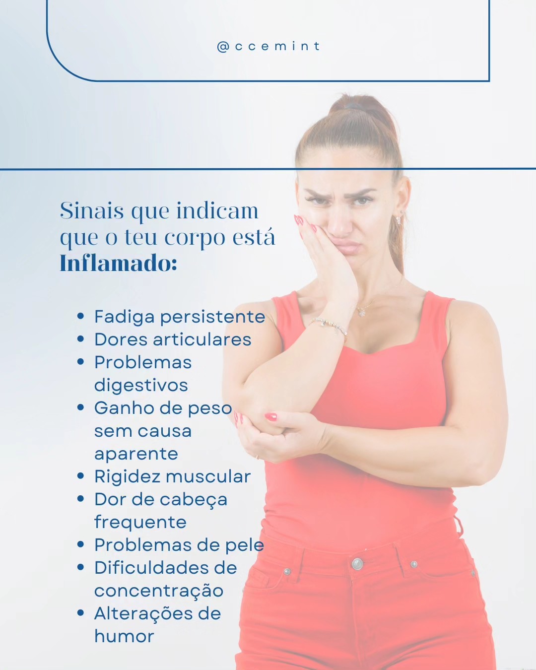 Cemint - Num corpo em equilíbrio, a inflamação é uma... | Facebook