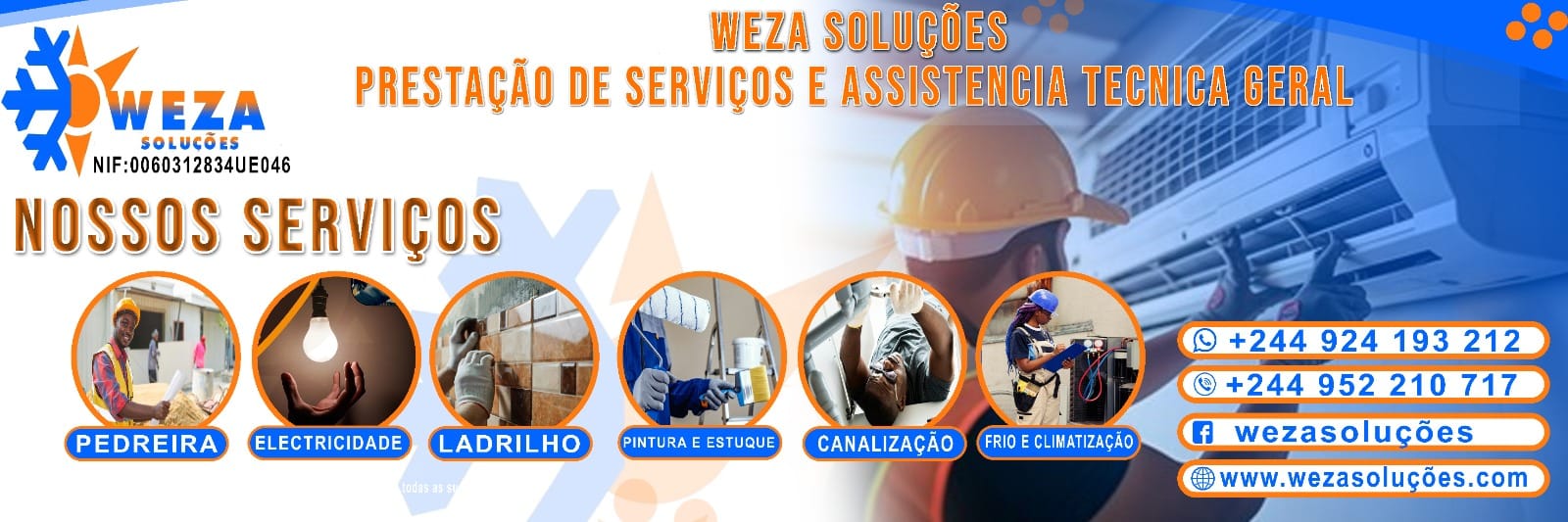 Weza Soluções-Clima Industrial | Luanda
