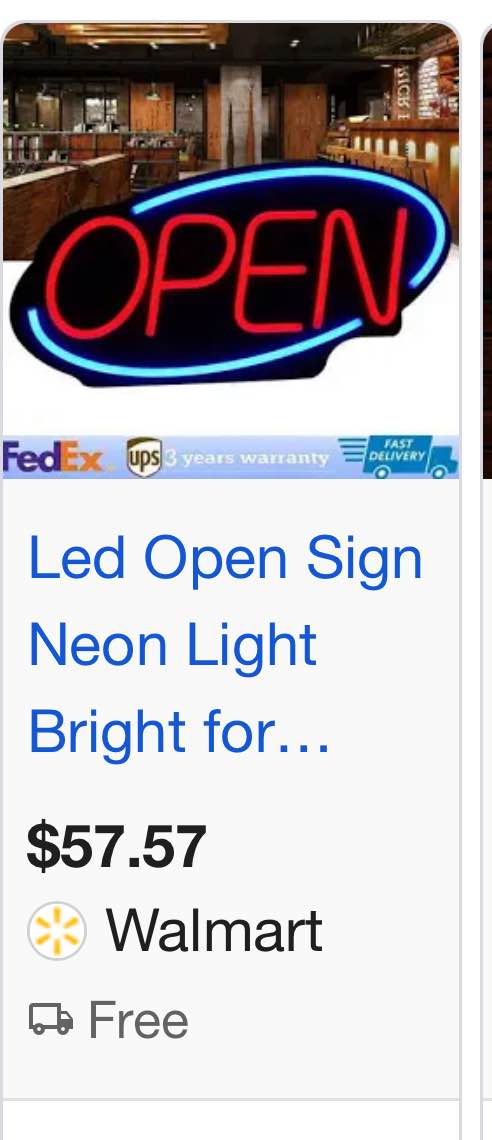 Fallon Neon OPEN Sign GT-585069 - Plaques & Signs - Minot, North Dakota ...
