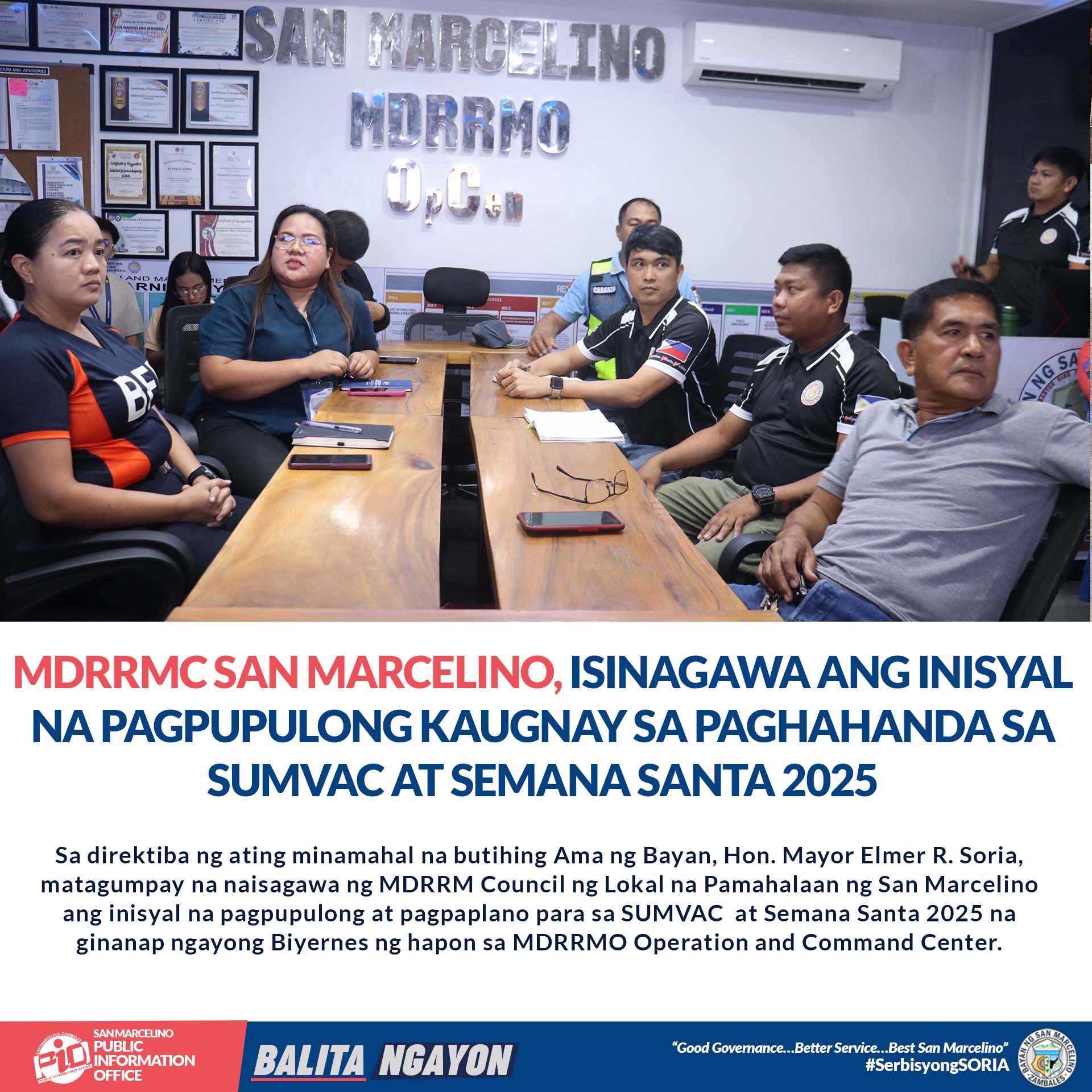MDRRMC SAN... - San Marcelino Public Information Office | Facebook