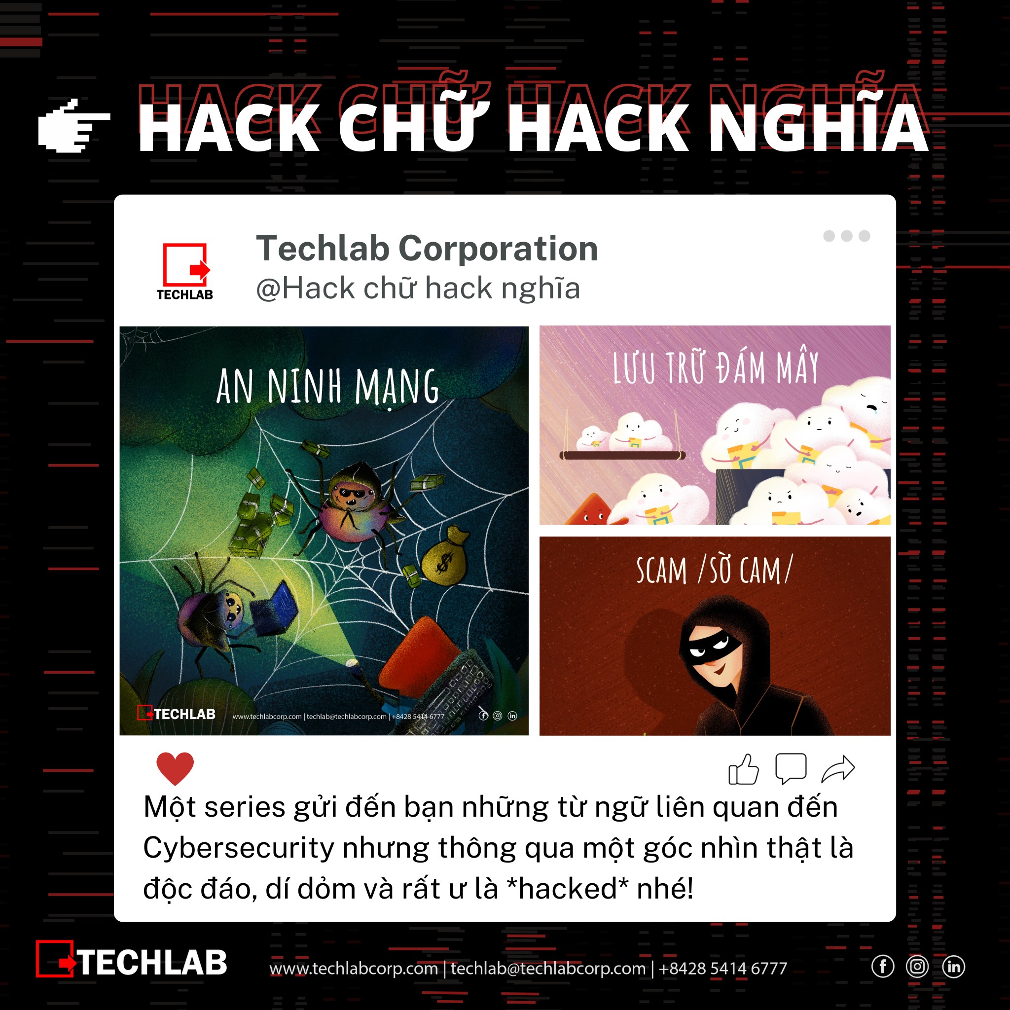 Techlab - HACK CHỮ HACK NGHĨA Một series gửi đến bạn những từ ngữ liên ...