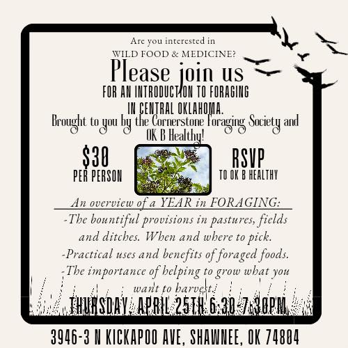 OK B Healthy - Join us for another Foraging class by The...