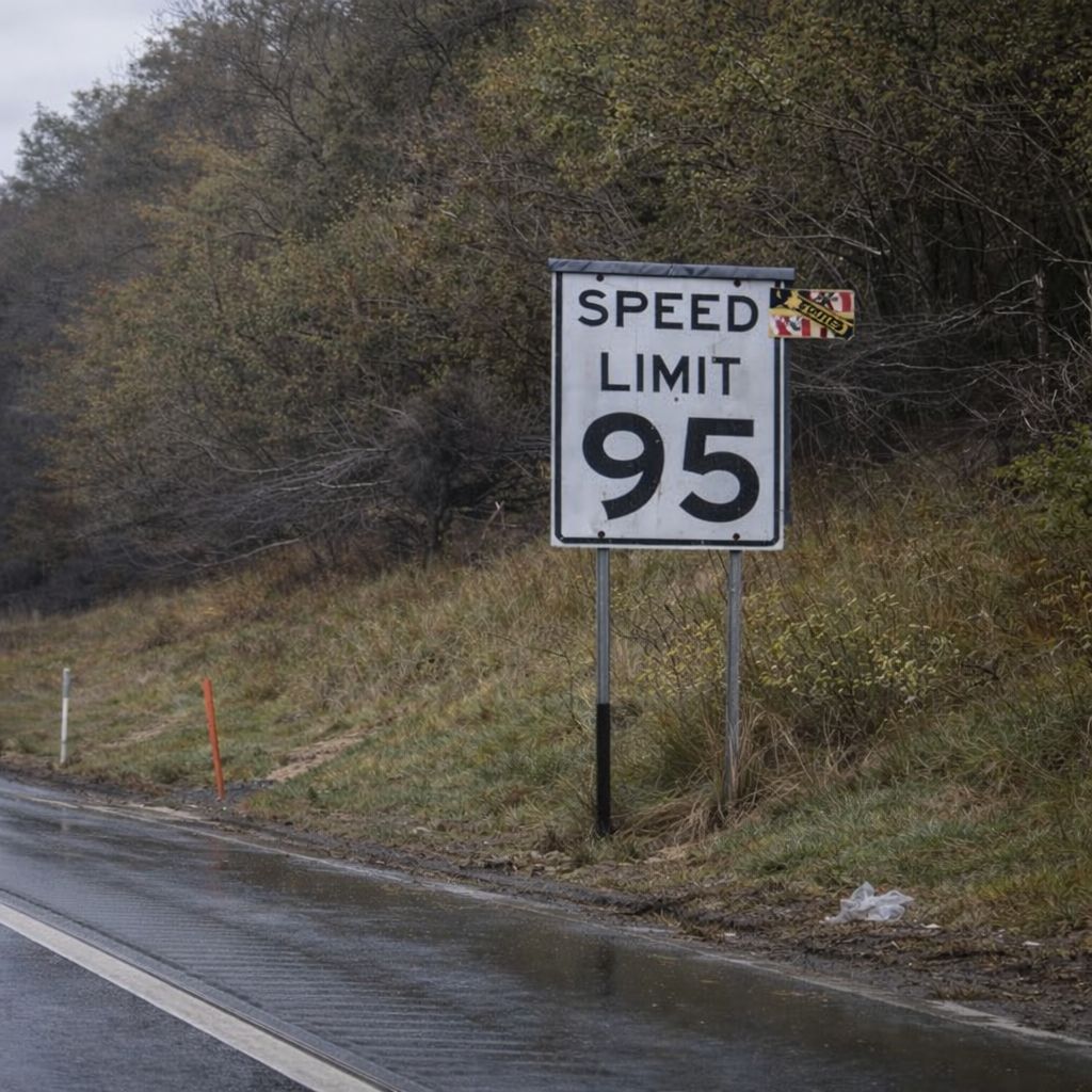 Maryland's speed limit is just a suggestion