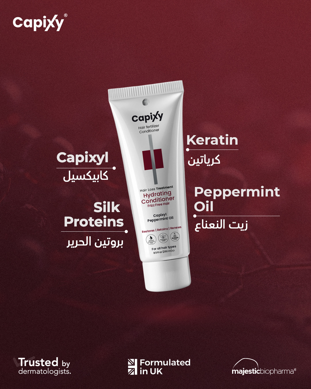 Capixy - حوّلي شعرك مع بلسم كابكسي المطور بمعاملنا... | Facebook