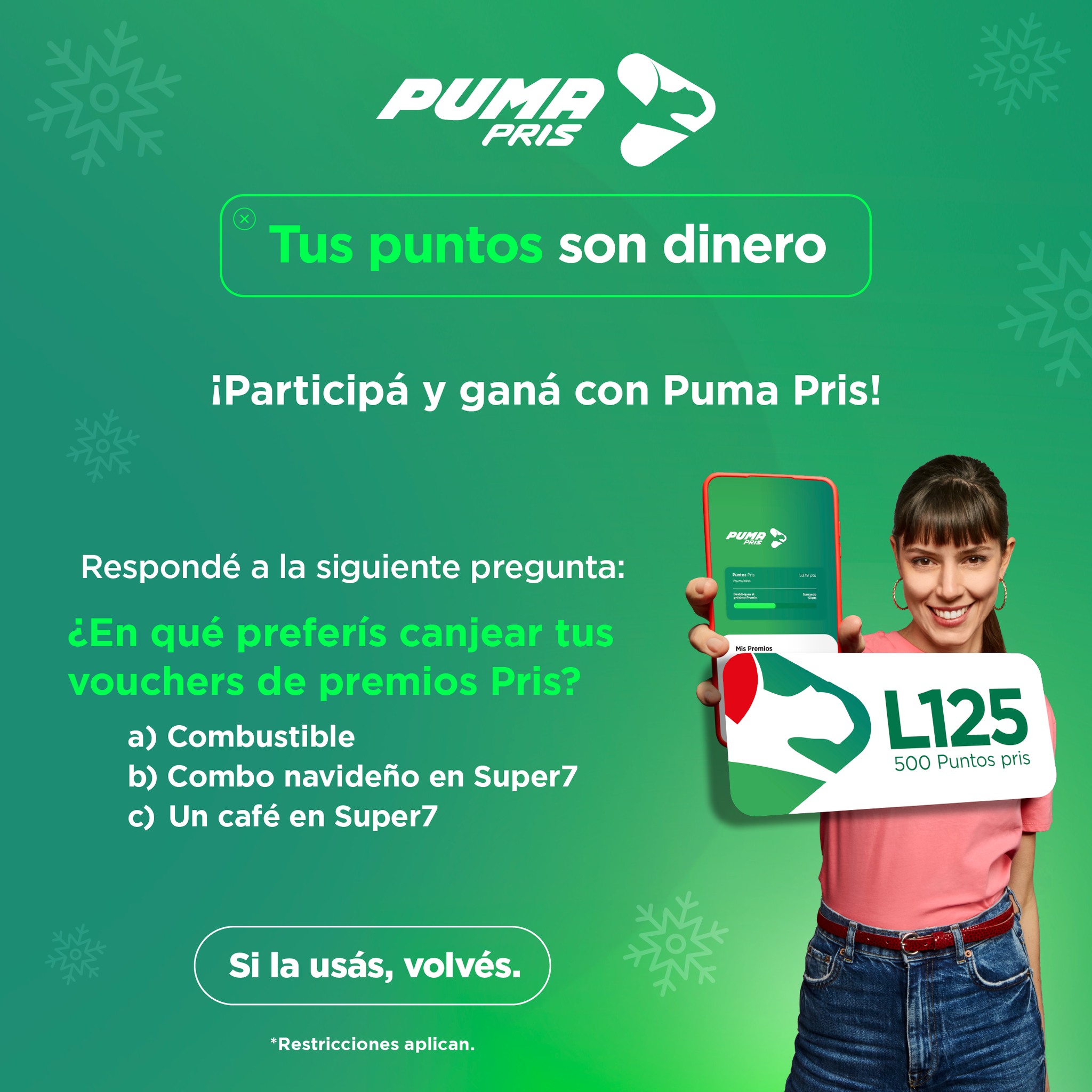 Puma Energy - 🚨GIVEAWAY ALERT🚨 ¡Terminá el año con puntos... | Facebook