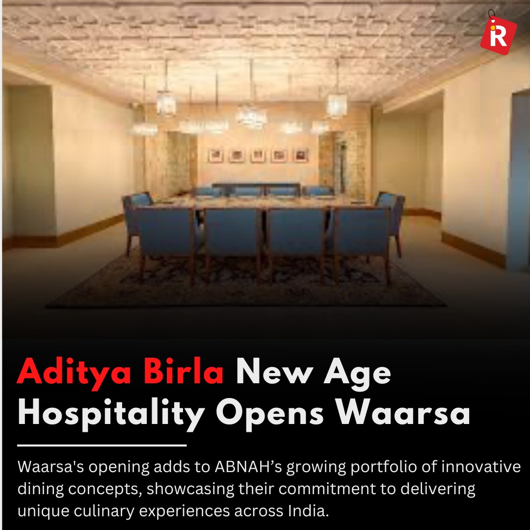 Aditya Birla New Age Hospitality... - restaurantindia.in | Facebook