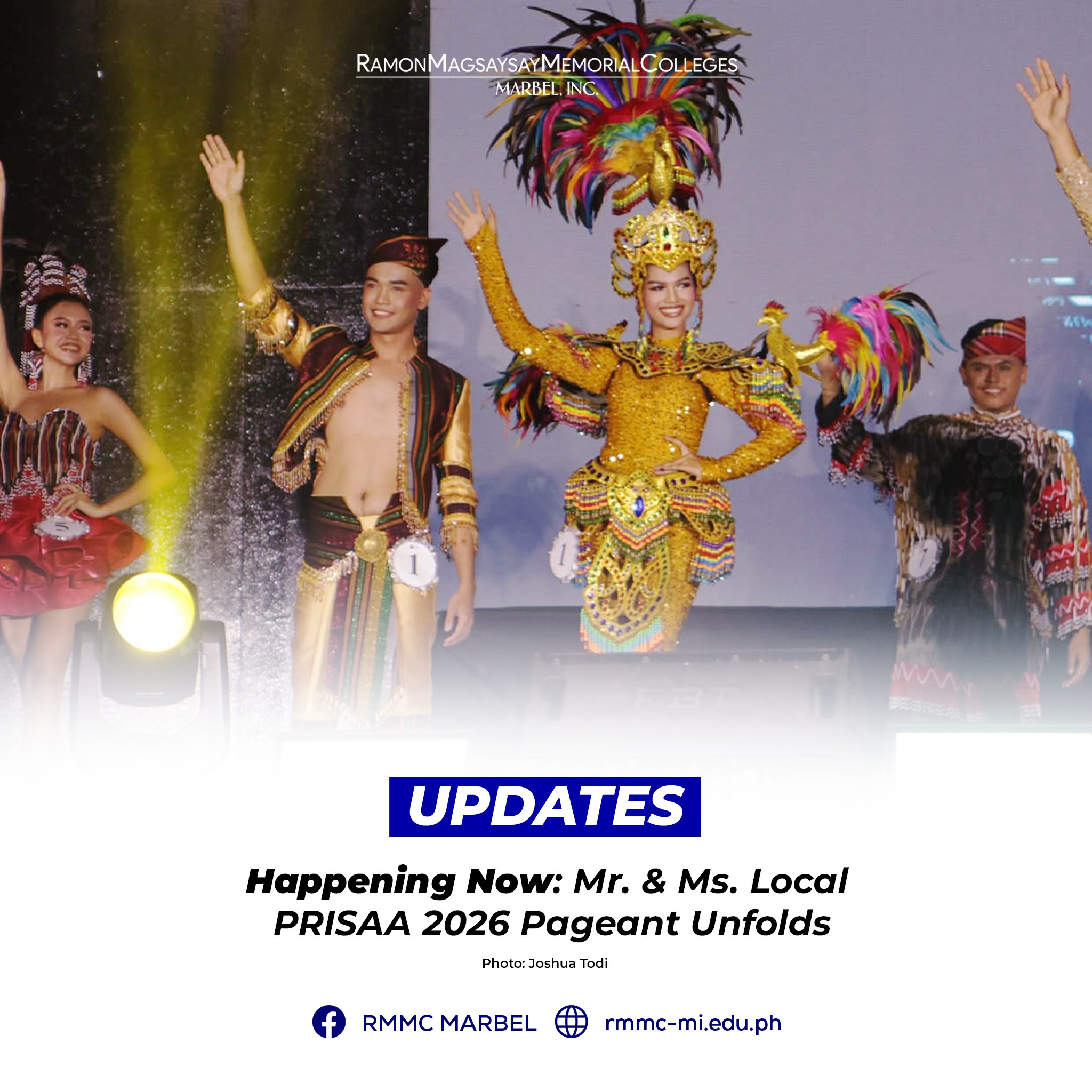 RMMC - 𝐇𝐀𝐏𝐏𝐄𝐍𝐈𝐍𝐆 𝐍𝐎𝐖: 𝐌𝐫. & 𝐌𝐬. 𝐋𝐨𝐜𝐚𝐥 𝐏𝐑𝐈𝐒𝐀𝐀 𝟐𝟎𝟐𝟔 𝐏𝐚𝐠𝐞𝐚𝐧𝐭 𝐔𝐧𝐟𝐨𝐥𝐝𝐬 ...