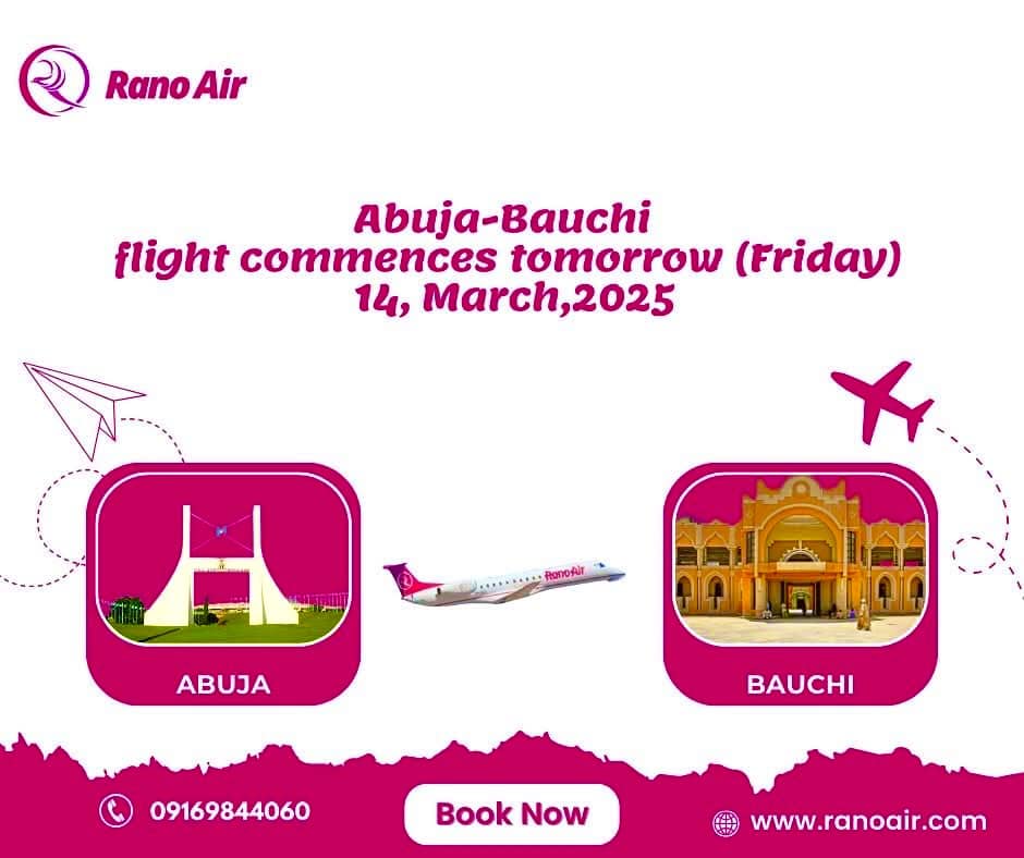 Rano Airline Takes to the Skies,... - AA Rano Industries | Facebook