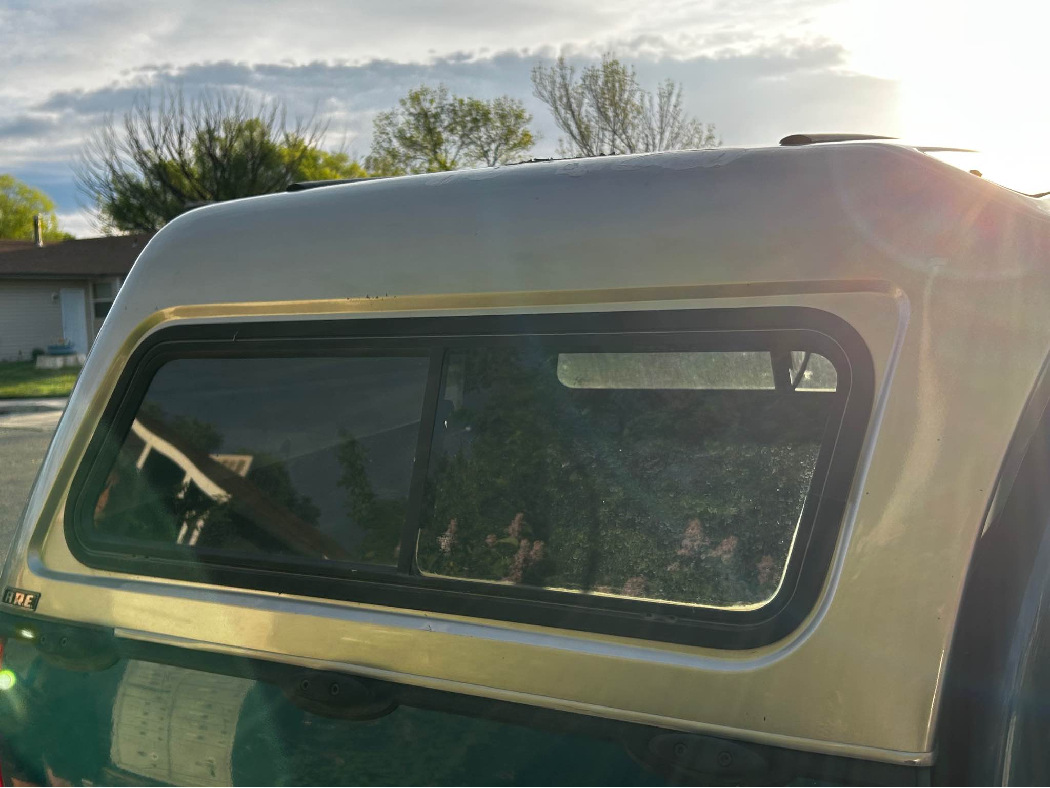 A.R.E. Silver/gray short bed camper shell - RVs & Campers - Grand ...