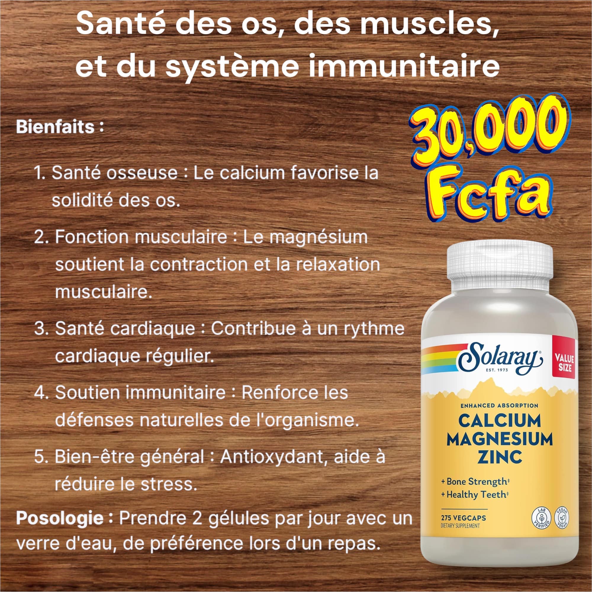 Complément Alimentaire Magnésium 200 Mg - 120 Softgels - Soutien Os, Cœur Et Immunité (Date 05/2027)