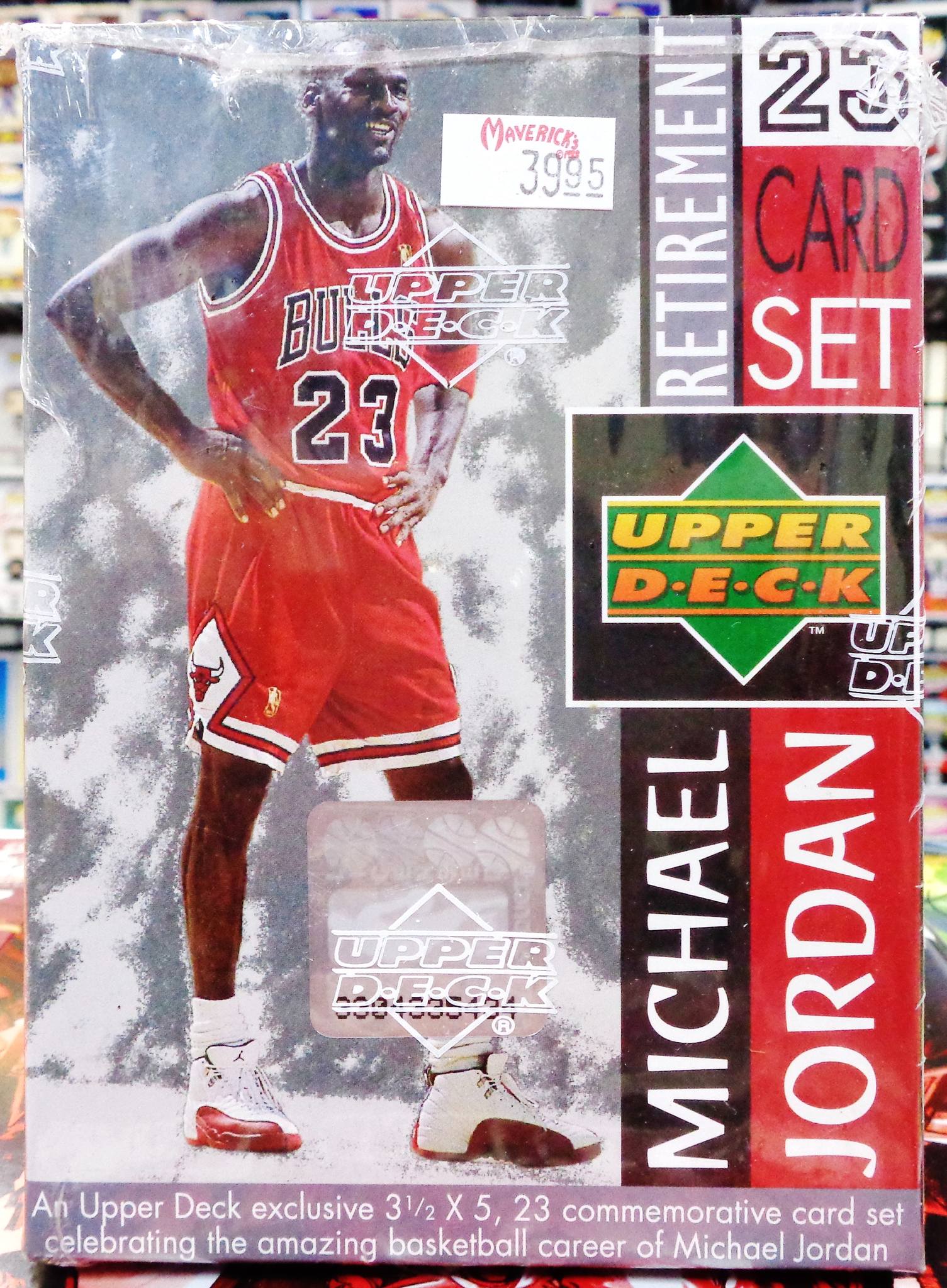 1999 Michael Jordan Upper Deck Retirement trading card set. $39.95