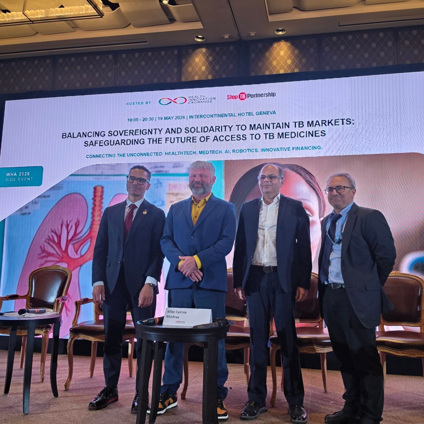 あず MinXray was proud to be represented at this week's Global Drug
