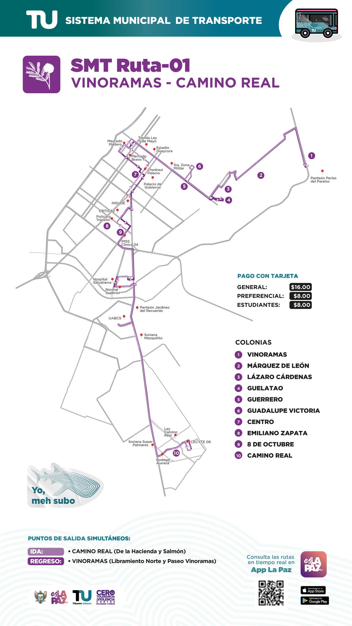 Sigue tu ruta en... - H. XVII Ayuntamiento de La Paz, BCS | Facebook