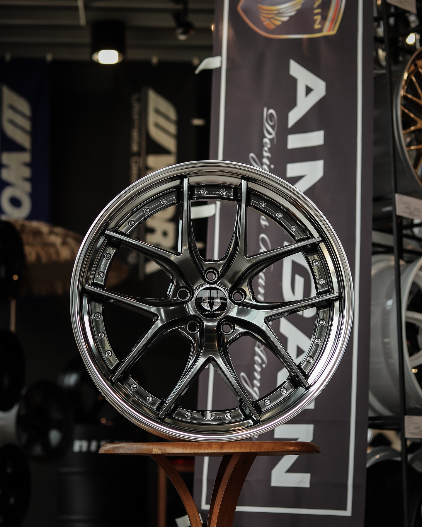 Introducing the Aimgain GTM-CV, five twin spokes design which sits