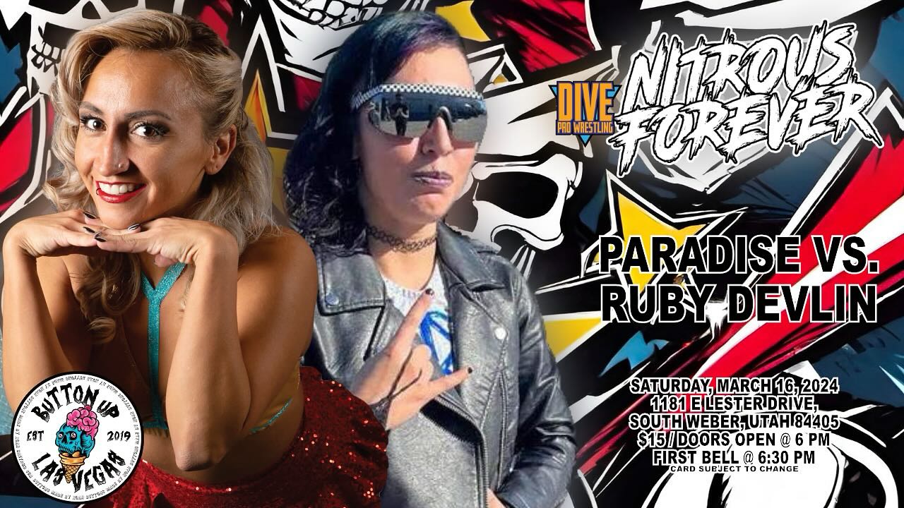 Our next contest will see the former... - DIVE Pro Wrestling