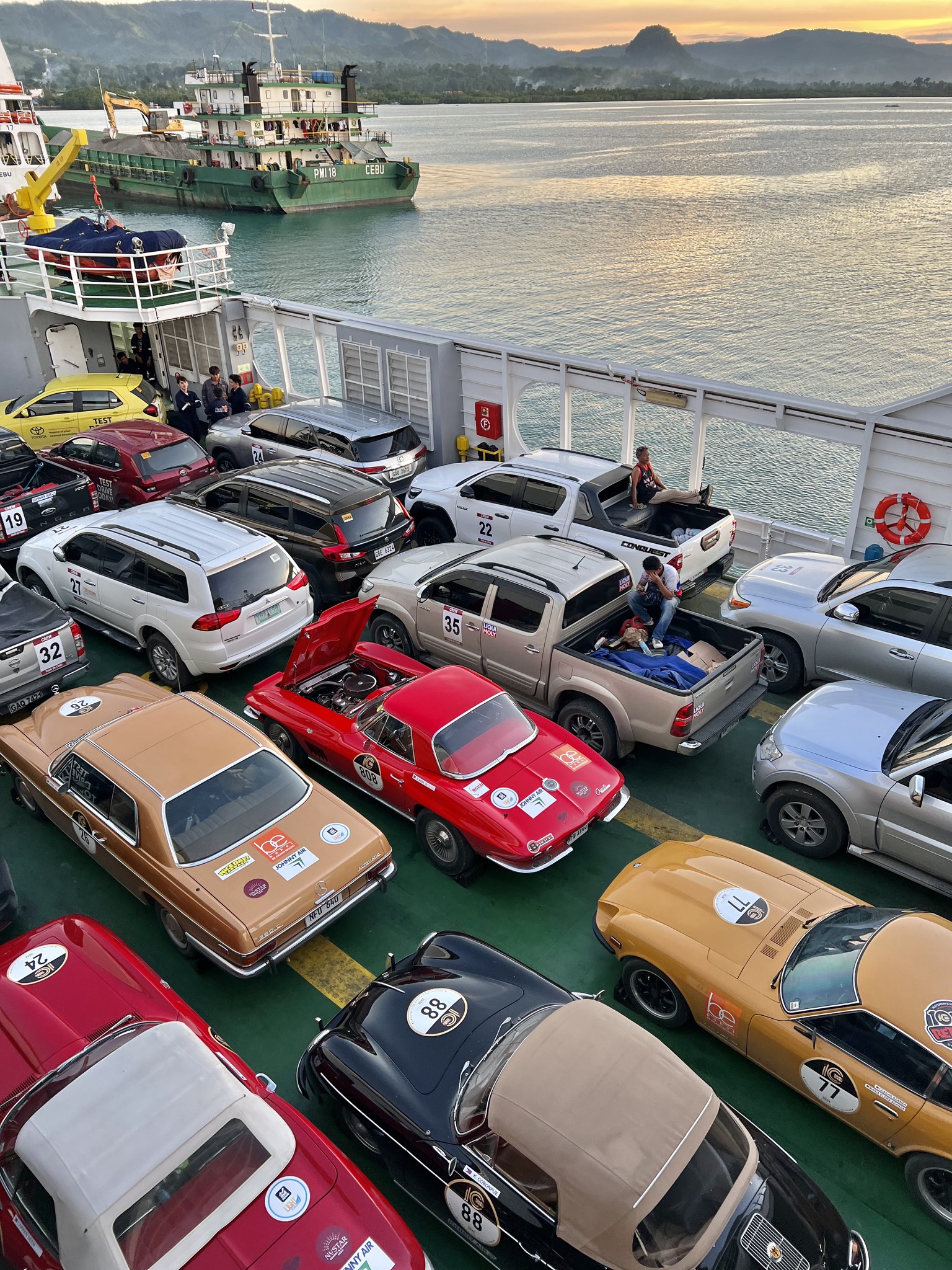 Tour de Cebu... - Tour de Cebu Historic Sports Car Rally