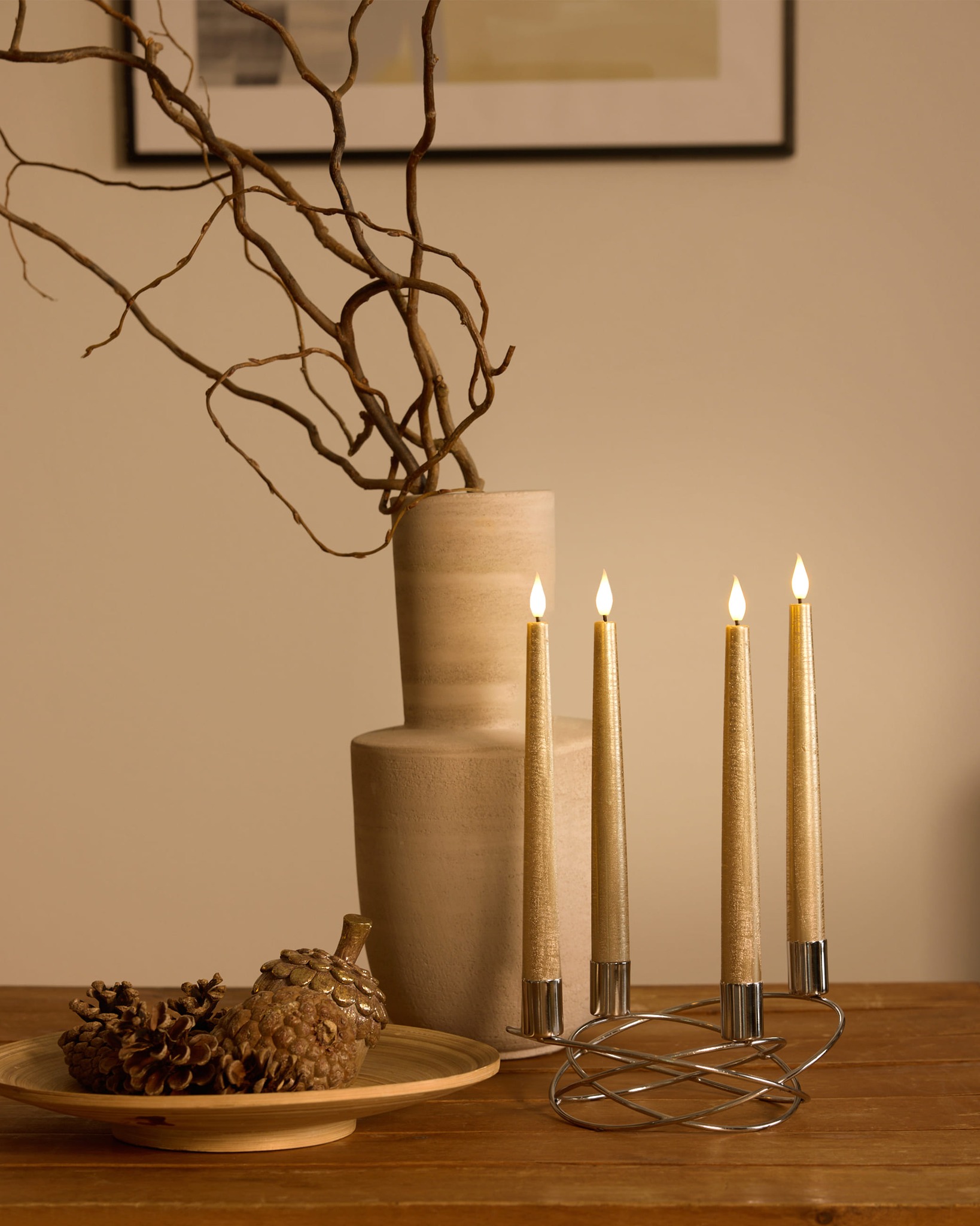Die LED-Stabkerzen von Flambiance shoppst du jetzt zum exklusiven Vorteilspreis: https://fcld.ly/flambiance-kerzen Für die festliche Tafel, für den Adventskranz oder als Herbstdeko: Die Kerzen im Me
