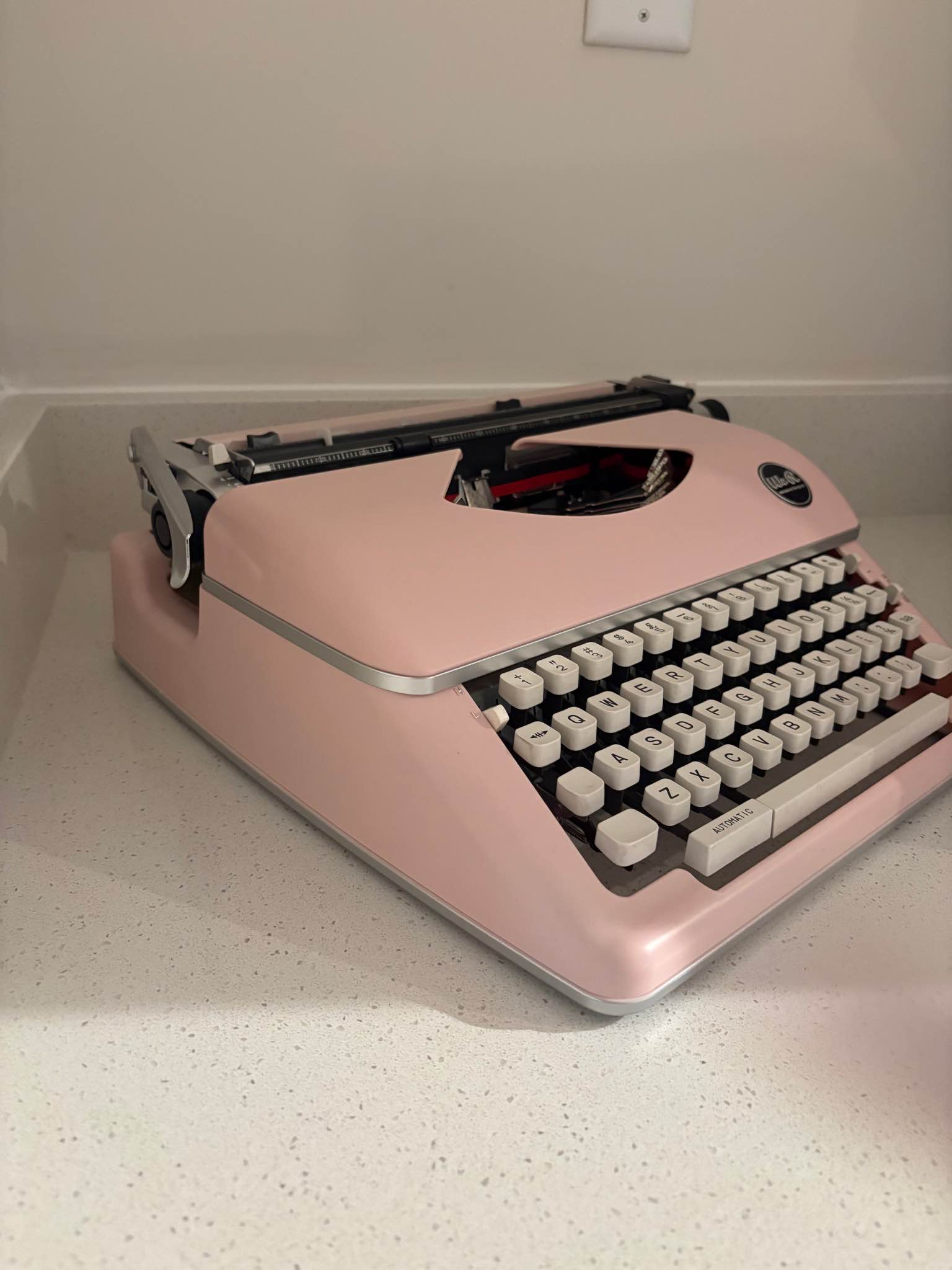 Retro Typewriter - Pink (Like New, Never Used) Brand: We R Memory ...
