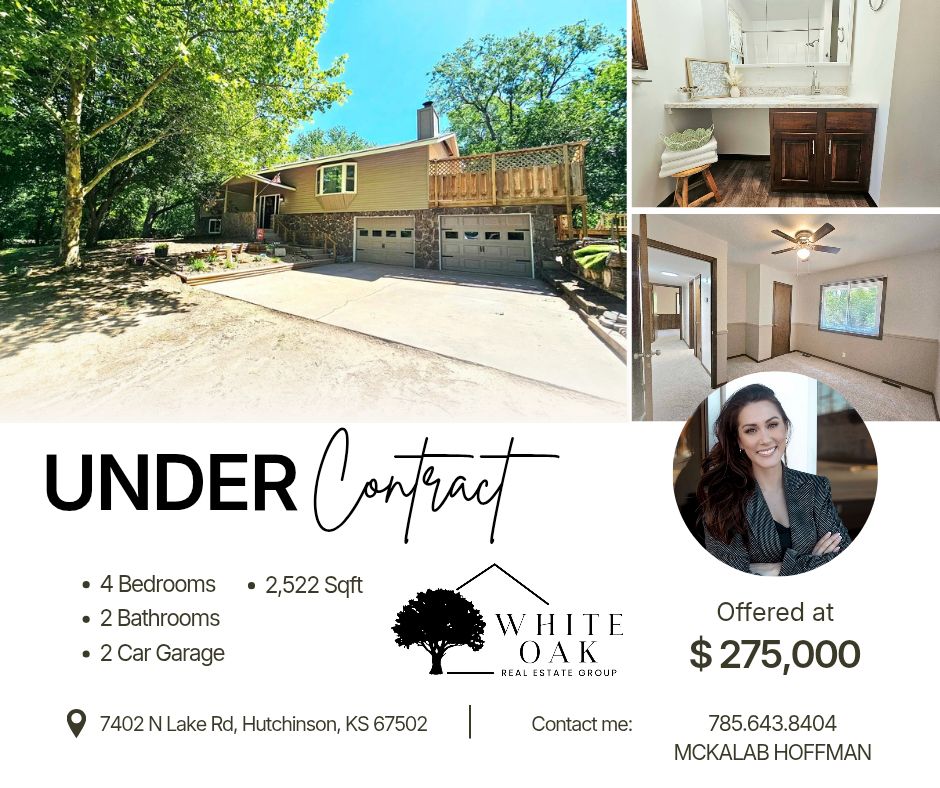Mckalab Hoffman's property under contract in Kansas