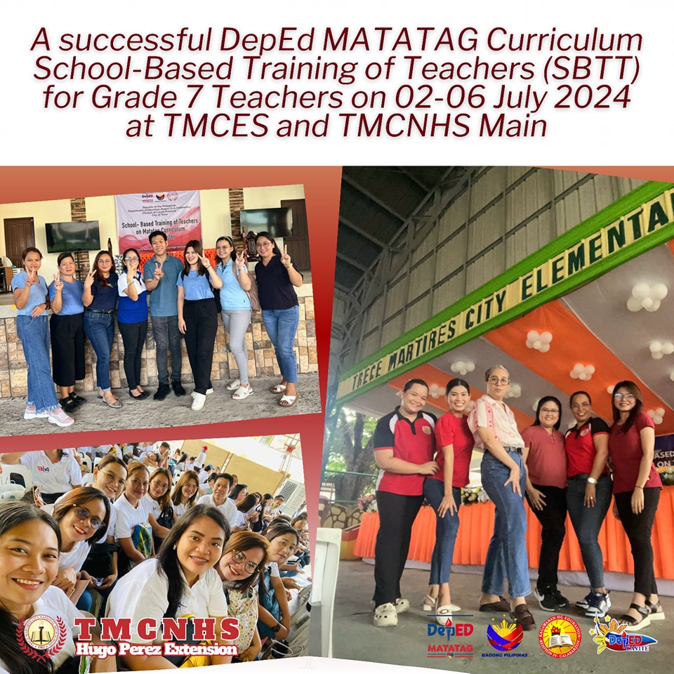 𝗜𝗡 𝗣𝗛𝗢𝗧𝗢𝗦: DepEd Tayo Trece Martires City NHS Hugo Perez Extension ...
