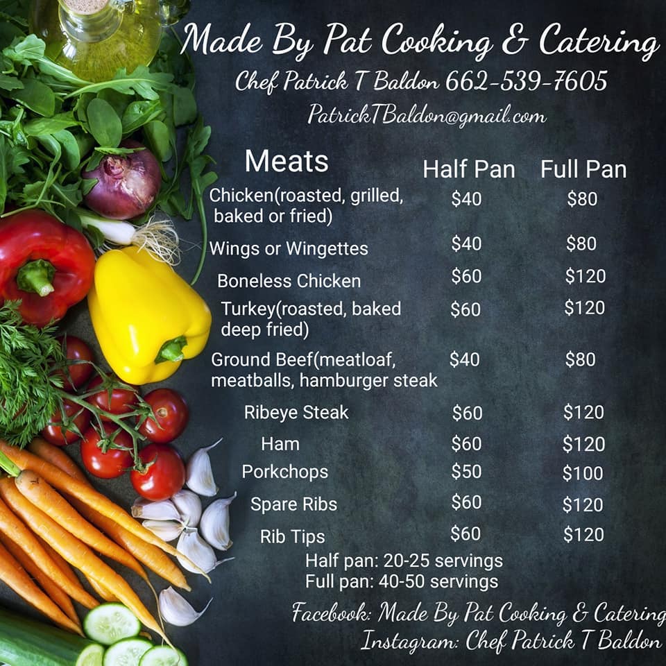 Made By Pat Cooking &... - Made By Pat Cooking & Catering