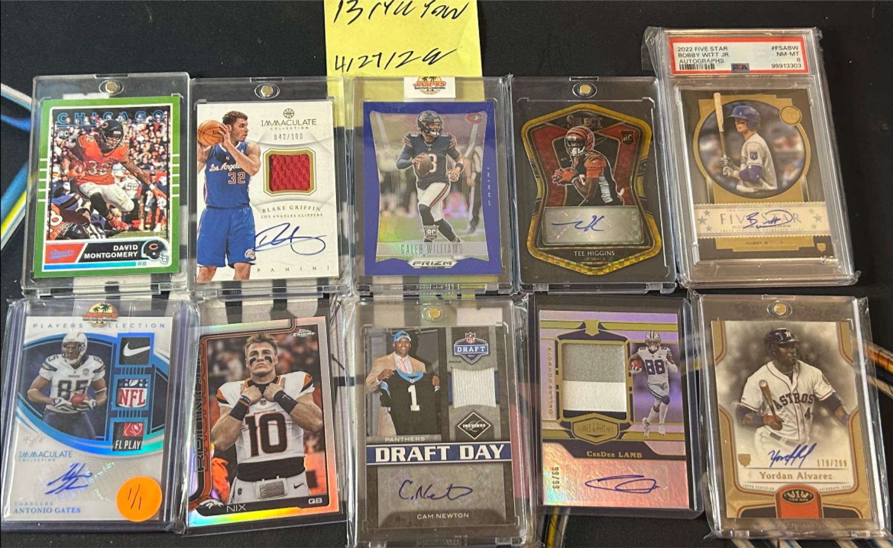 Sales post all prices shipped at ask Monty rookie 1/1 160 Blake 
