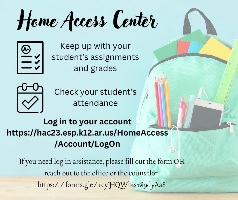 Home Access Center (HAC) provides... - Beebe Junior High | Facebook