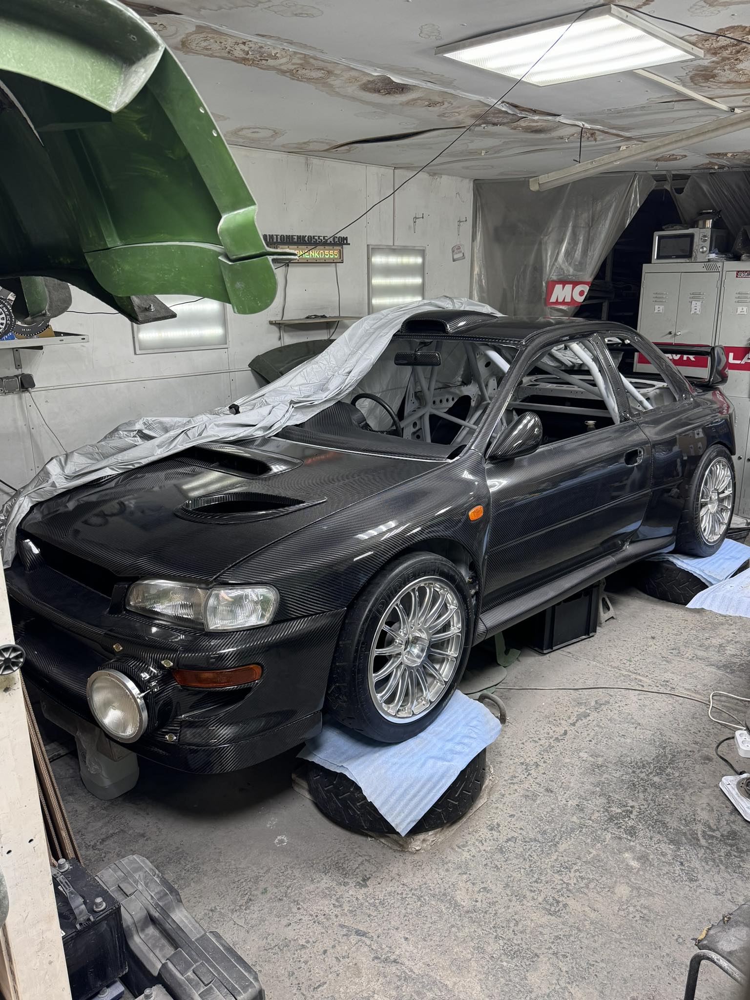 I did a bit of an exercise comparing the WRC and 22B front and rear ...