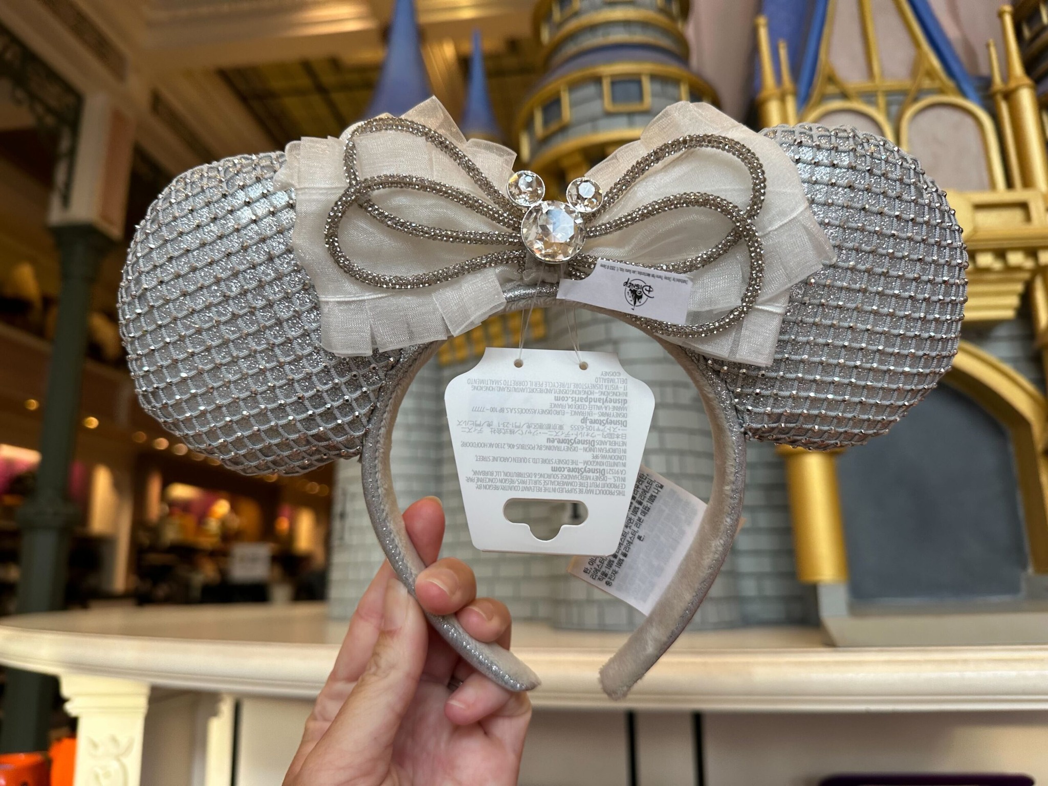 Look What Popped Up! Minnie Mouse Popcorn Ear Headband Now