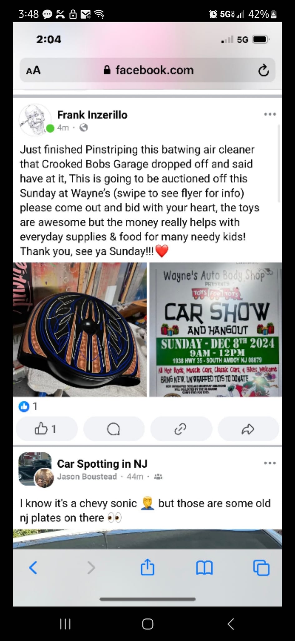 Toys for Tots Car Show and Hangout