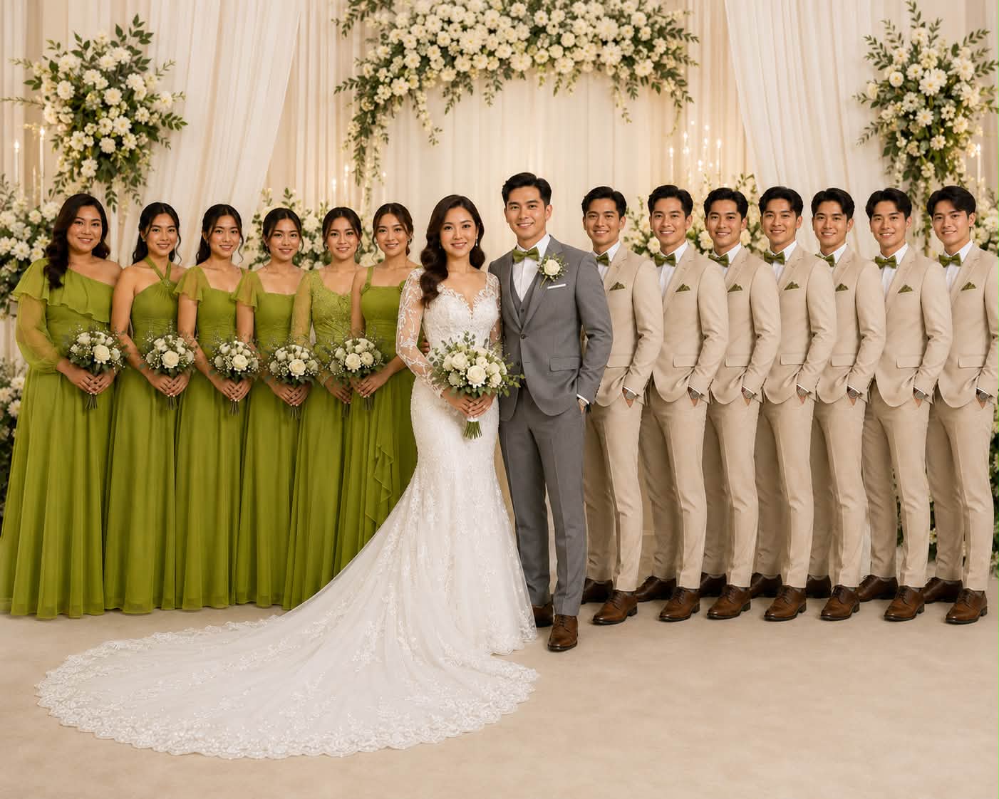 apple green wedding dress Facebook WH26