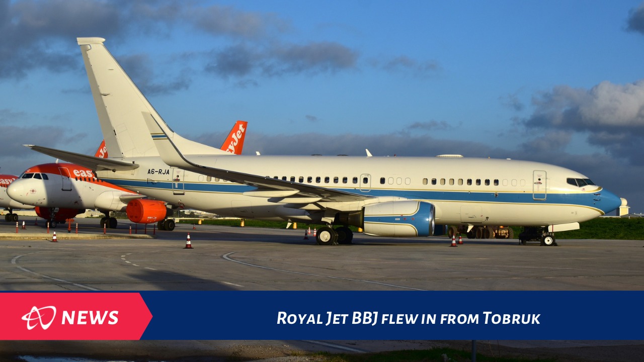 This Boeing 737-7KK (BBJ) of... - Malta Aviation Outlook