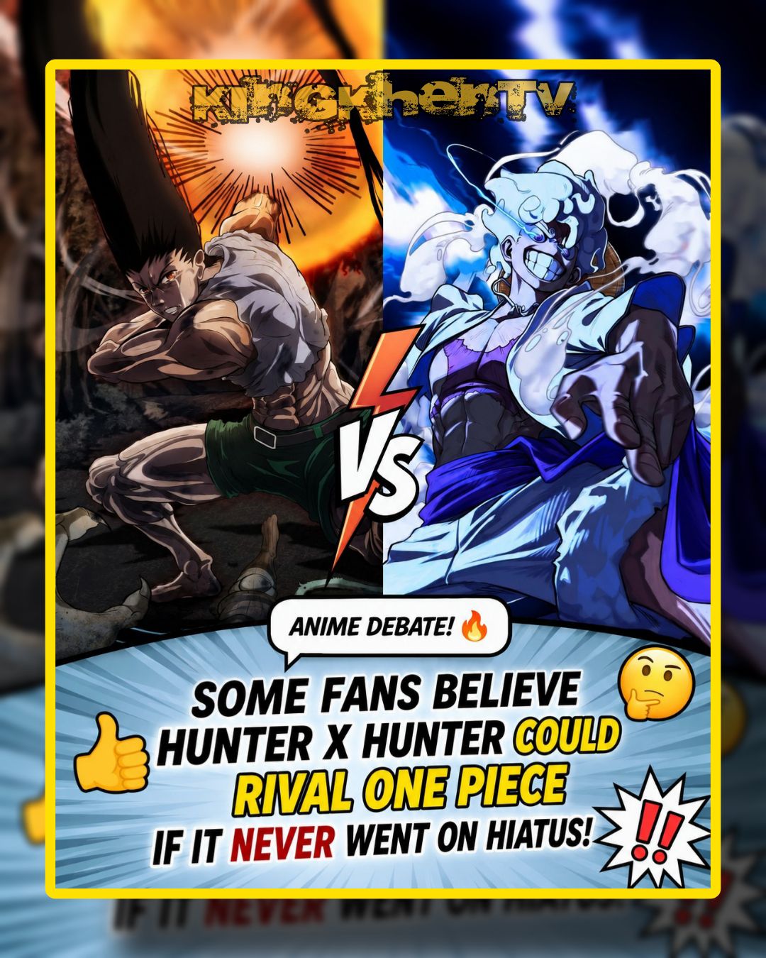 One Piece and Hunter x Hunter are referenced in newly released