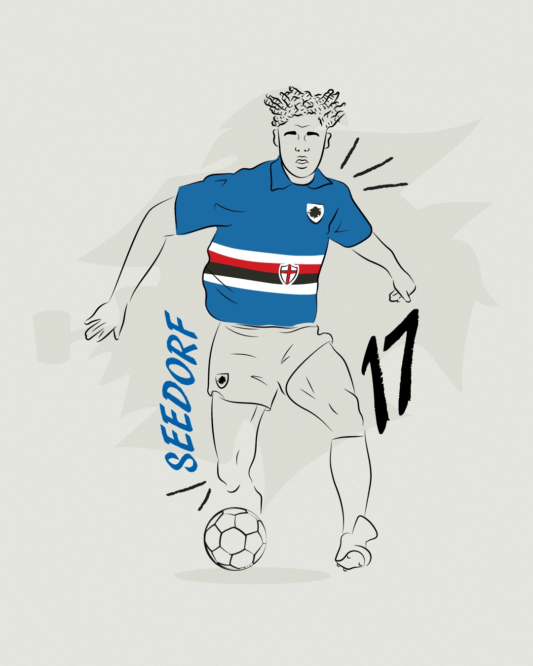Happy birthday, Clarence Seedorf. 4️⃣8️⃣ 🔵⚪️🔴⚫️⚪️🔵