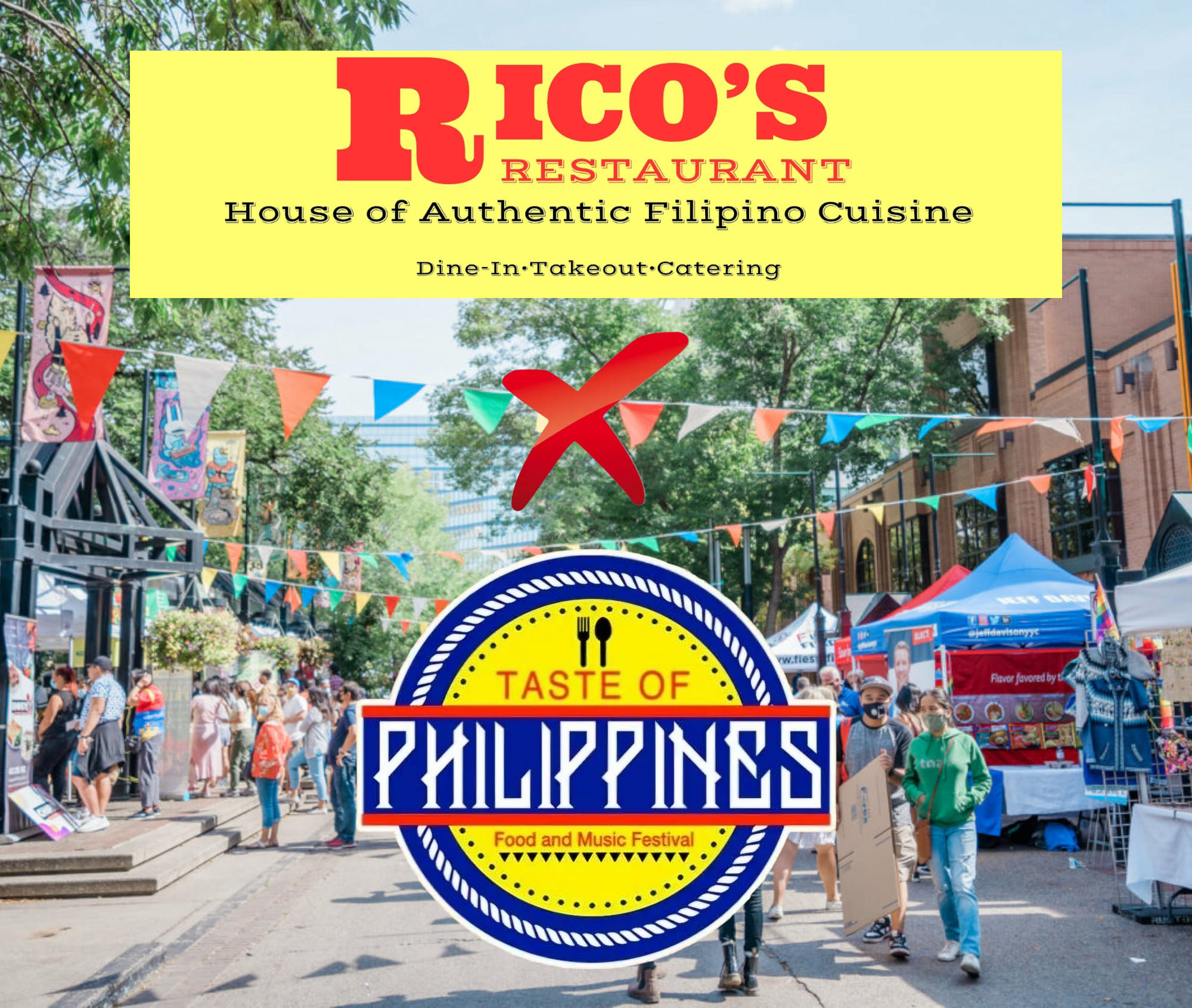 Rico's - Join us at the Taste of Philippines 2024, a vibrant ...