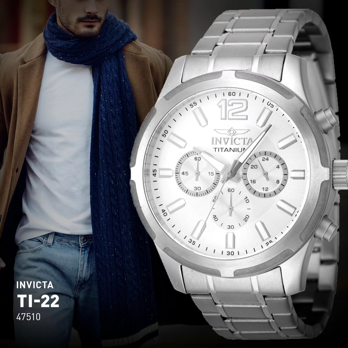 Invicta - The Invicta TI-22 47510 is a masterful blend of 