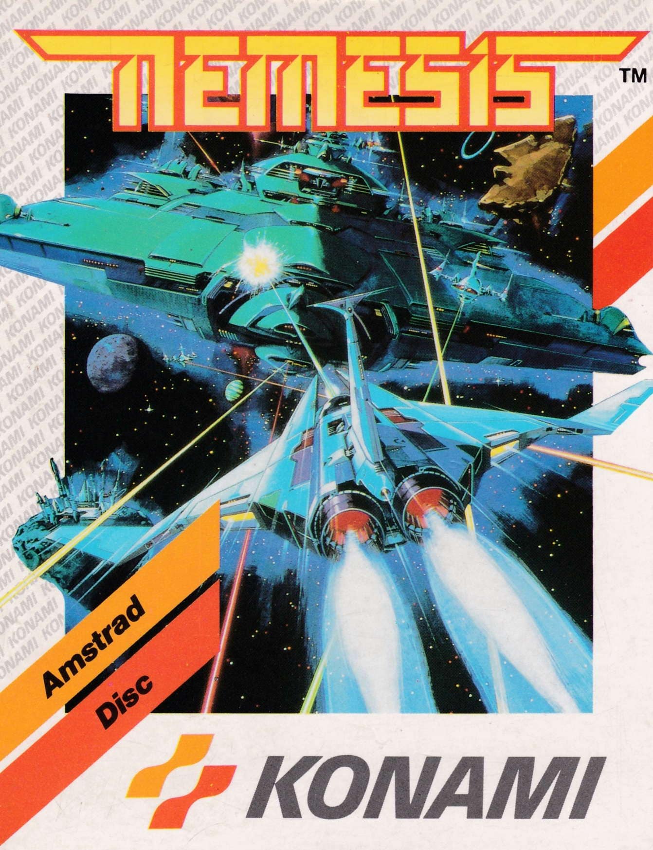 Nemesis game launch on ZX Spectrum and Commodore in 1987