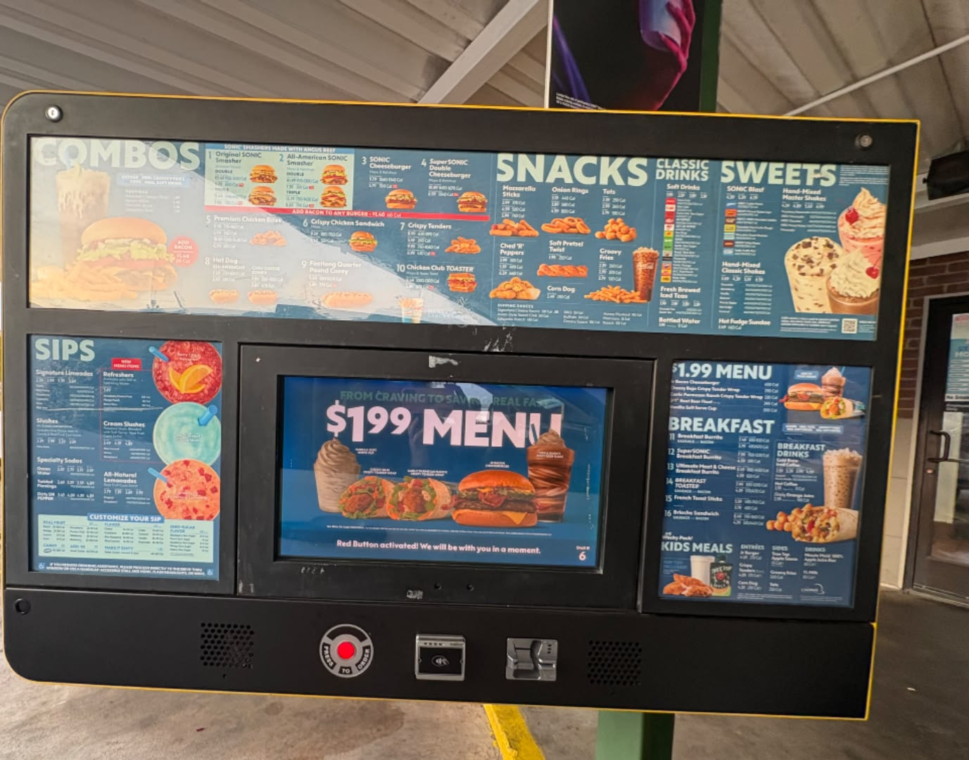 Sonic Halloween toys and milkshakes with my Smoky Mountain family