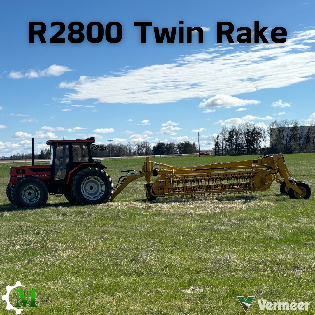 ️VERMEER R2800 TWIN RAKE ️ Control... - Mettler Implement
