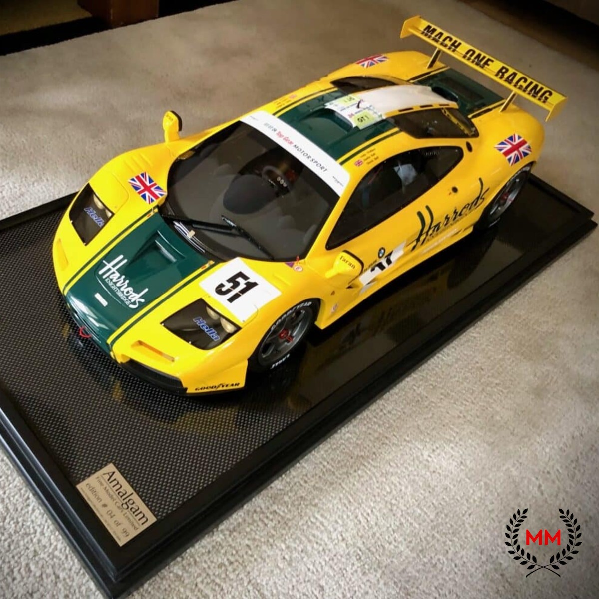 McLaren F1 GTR Ueno Clinic 🏆Winner LeMans 1995 Prototype in scale