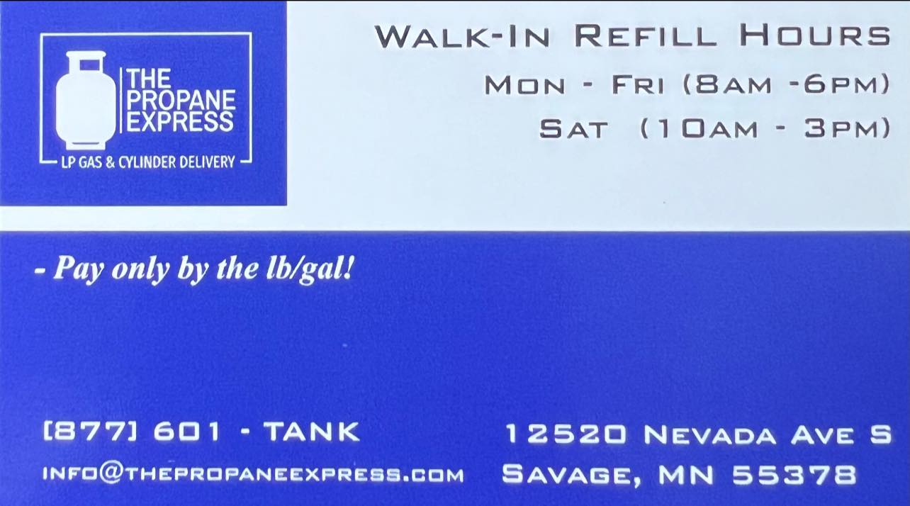The Propane Express | Savage MN