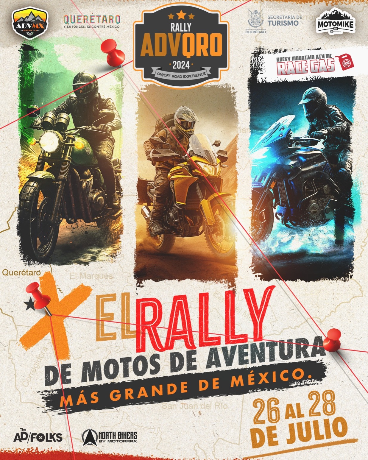 Moto - 🏁 ¡El Rally ADV Querétaro 2024 ya tiene cartel oficial! 💨 ...