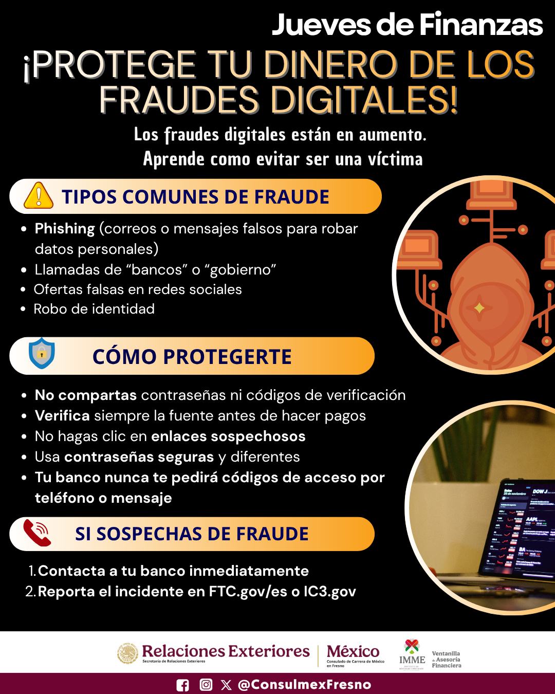 1. Usa contraseñas fuertes y gestión segura