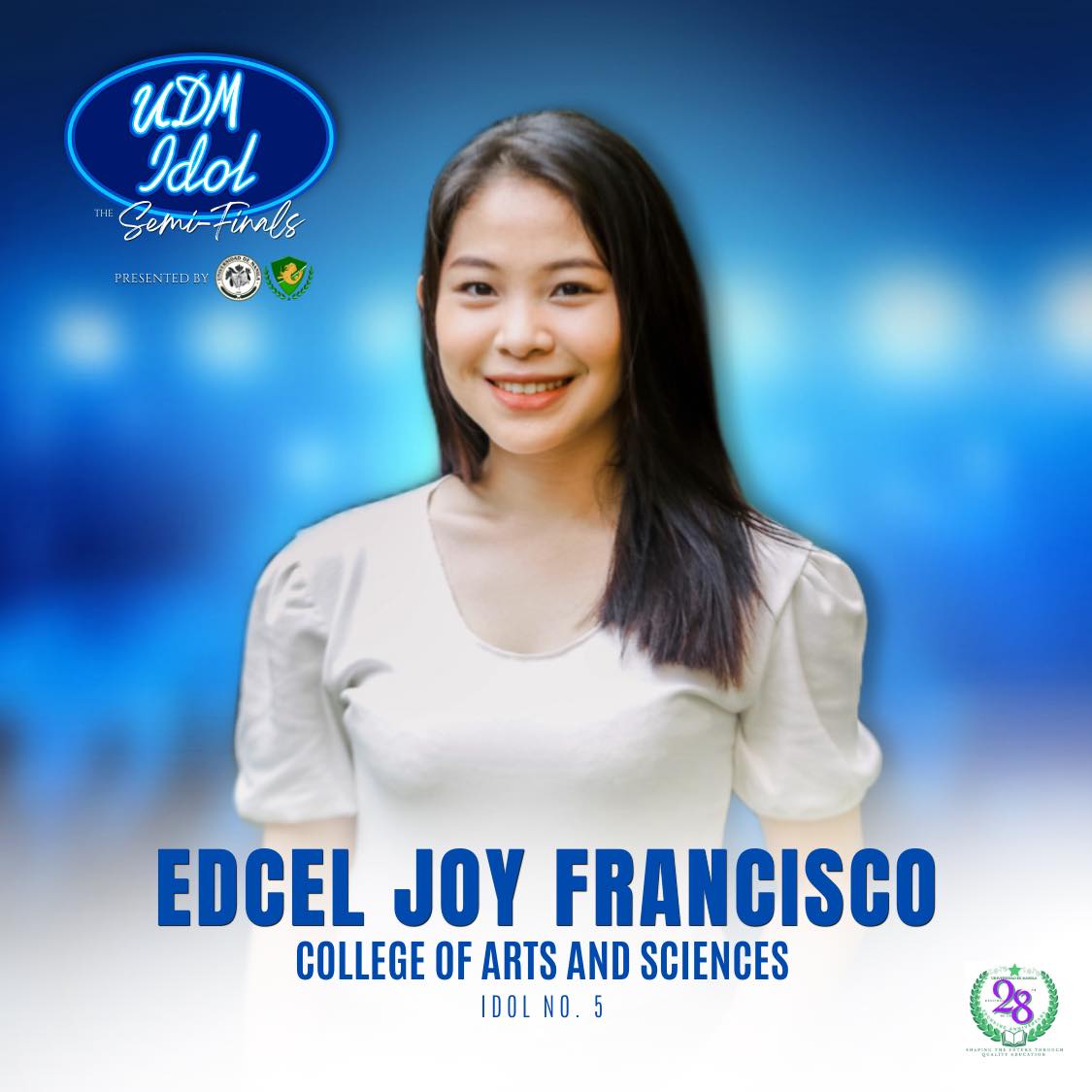 Let us support Edcel... - UDM-College of Arts and Sciences | Facebook