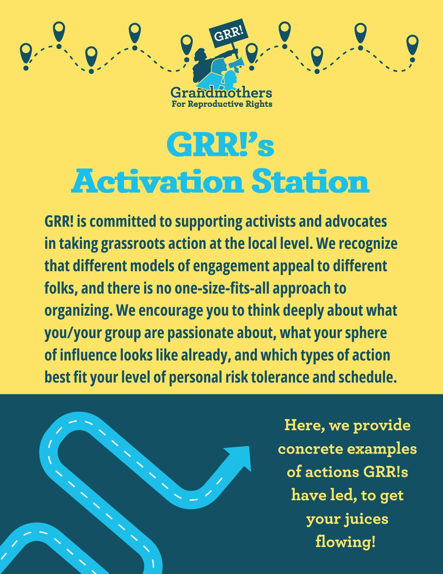 GRR Grandmothers for Reproductive Rights