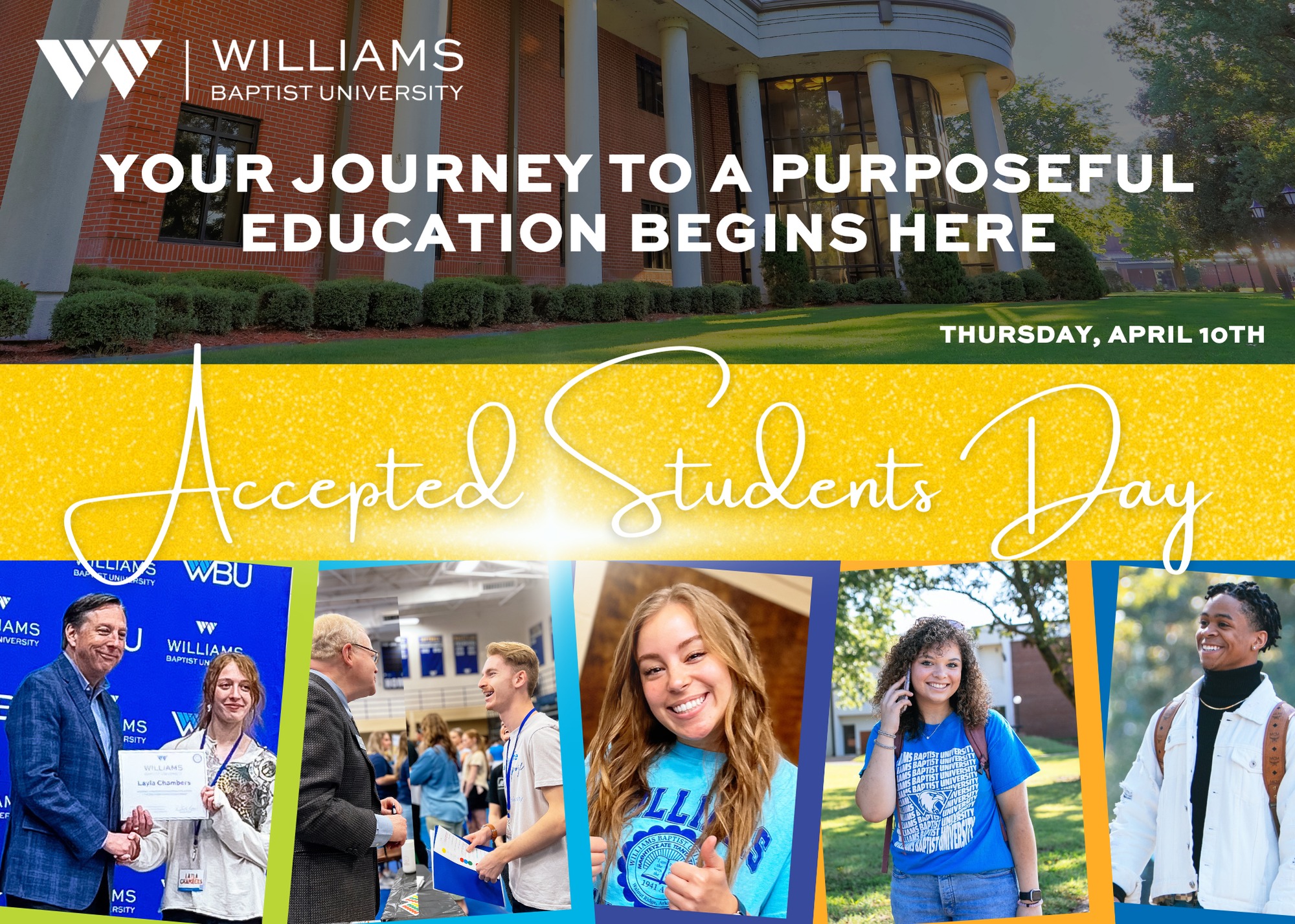 Accepted Students Day | New Student Registration for Fall 2025