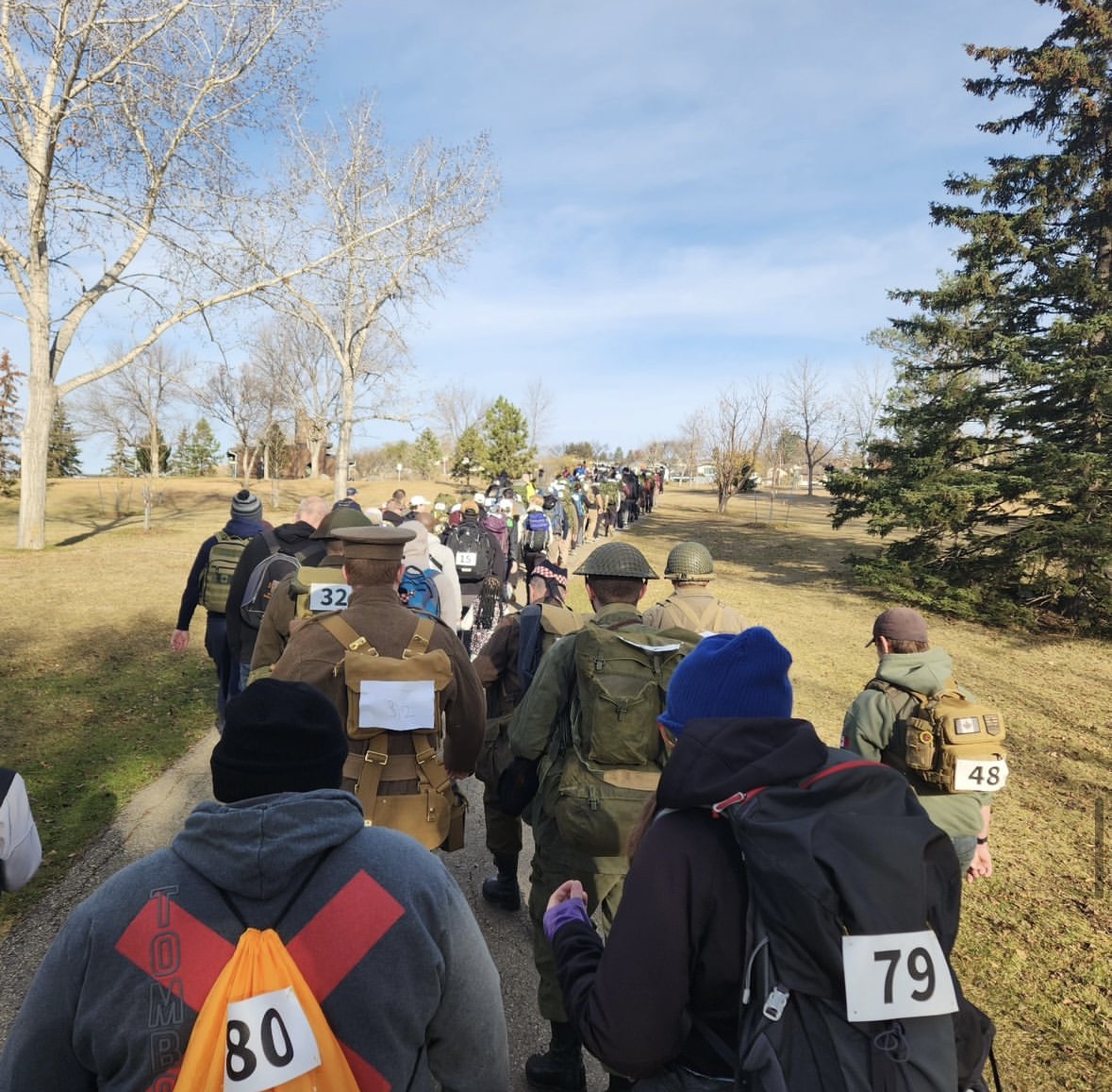 Rucksack March for Remembrance