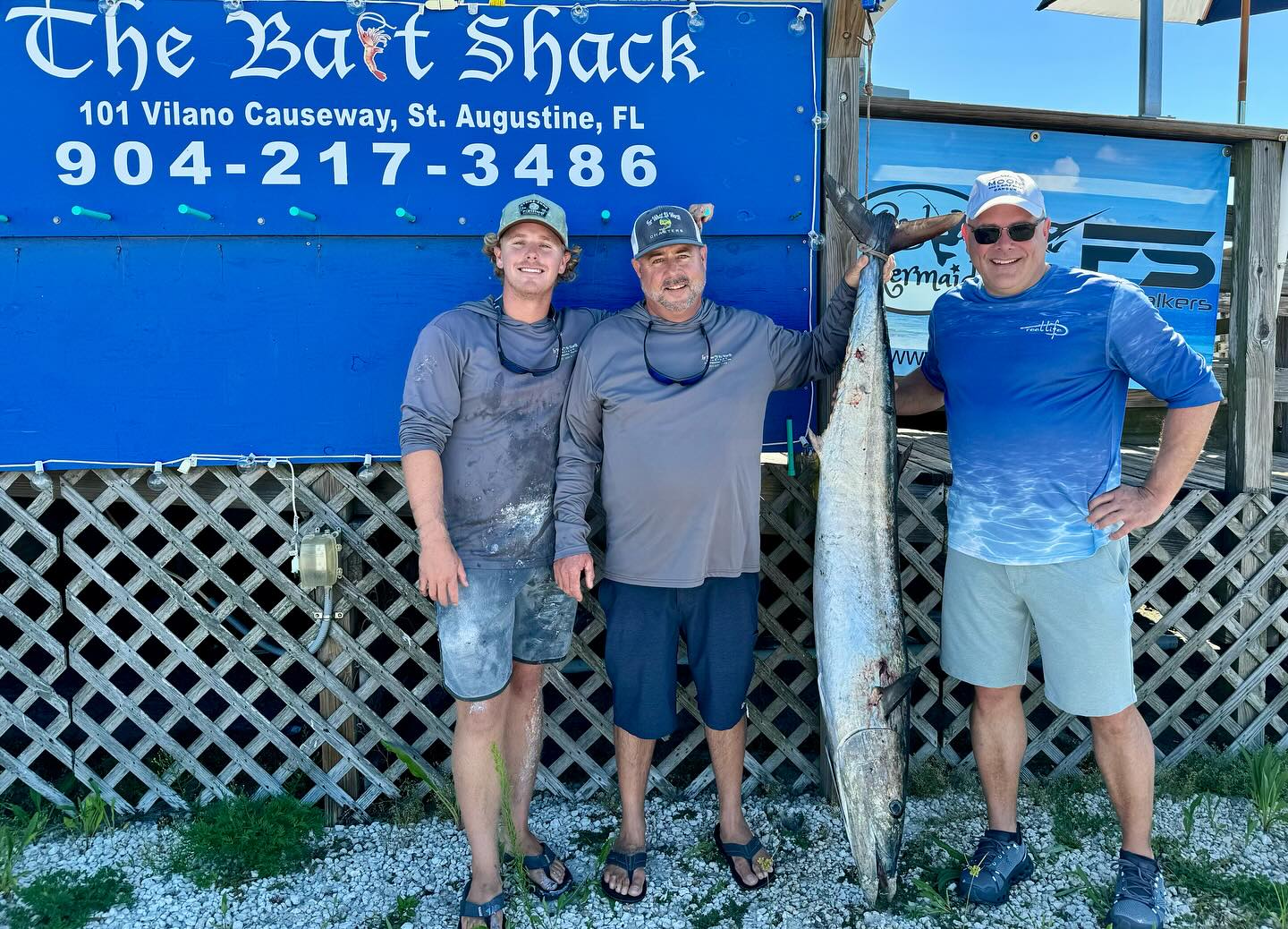 The Bait - 61.5lb Wahooo kind of day at 4 MILE! Book your next trip ...