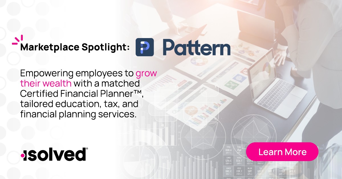isolved - 👋 Meet isolved Marketplace Partner: Pattern 👋...