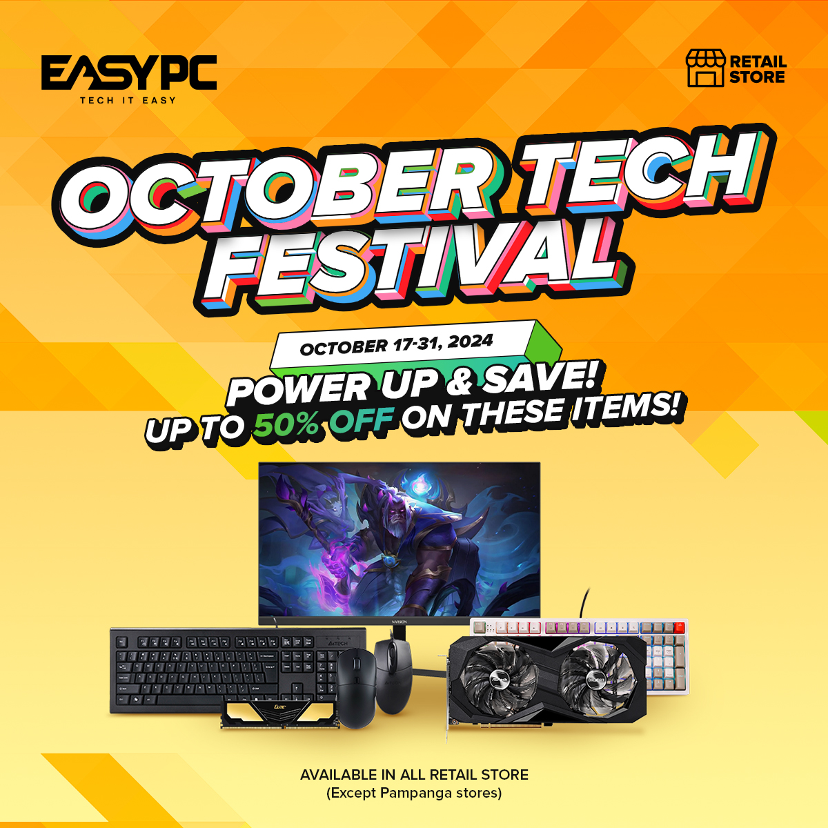 EASY PC - 🎉 OCTOBER TECH FESTIVAL: POWER UP & SAVE! 🎉... | Facebook